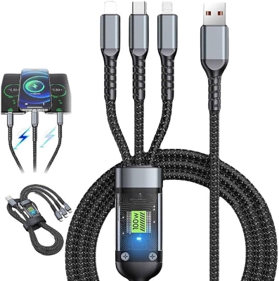 Picture of 3-in-1 Super Fast Charging Cable 100w