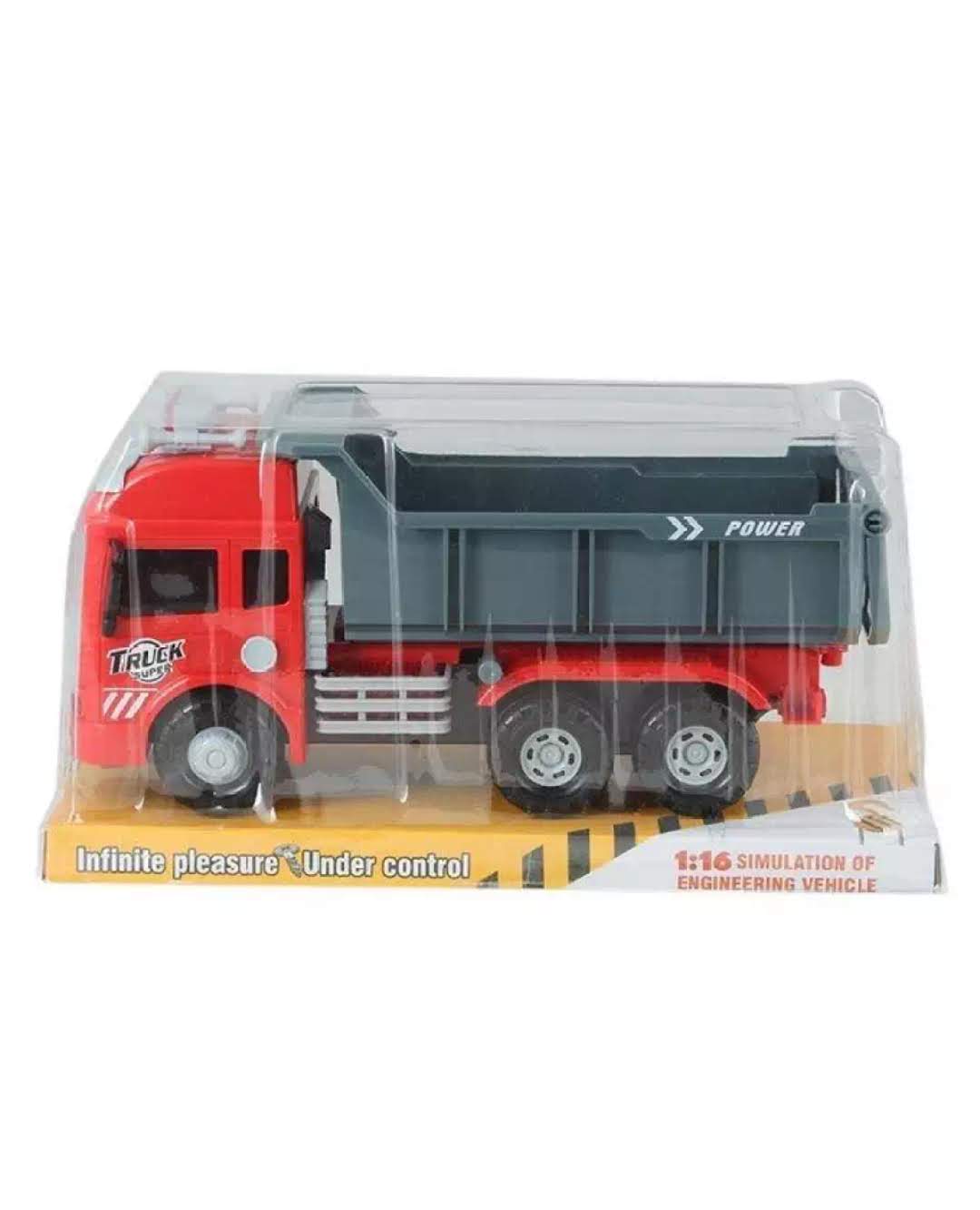 Picture of truck, kids toy hard plastic