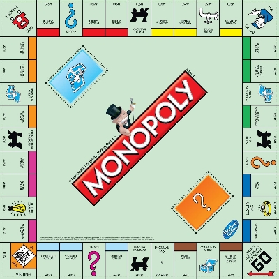 Picture of Monopoly Classic Replacement Board by Hasbro