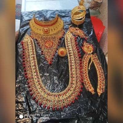 Picture of Gold Plated Jewellery Set for Women