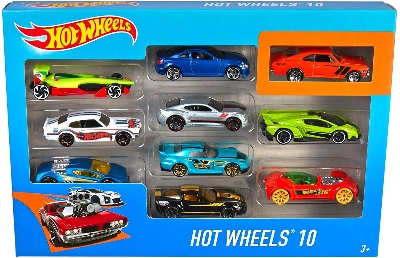 Picture of Hot Wheels 10 Car Pack Assortment Set