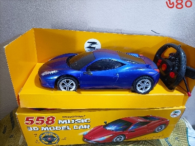 Picture of 558 Rechargeable 3D Model Remote Control Car Toy For Kids