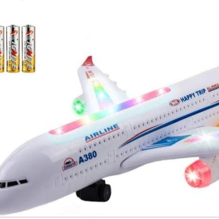Picture of Mini Airbus A380 Toy Series Electric Passenger plane ,Kids item