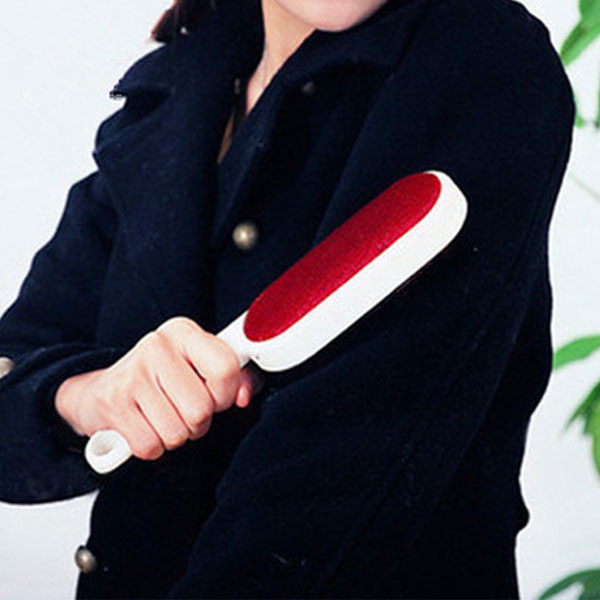 Picture of Clothes Brush || Coat Blazer Brush || Lint Remover Brush || Garment Brush || Men Suits Brush with Soft Horsehair & Plastic Handle