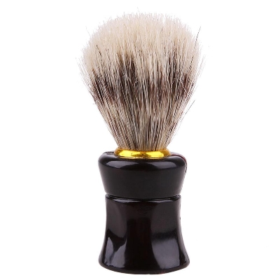 Picture of Men Hair Shaving Brush Hand-made Silvertip Brushes Shave Tool Shaving Razor