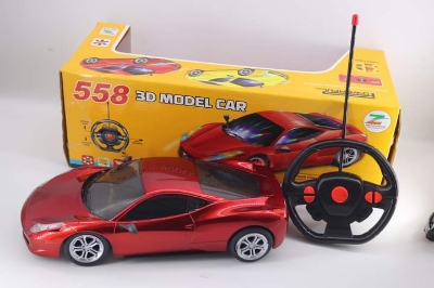 Picture of 558 Rechargeable 3D Model Remote Control Racing Car For Kids