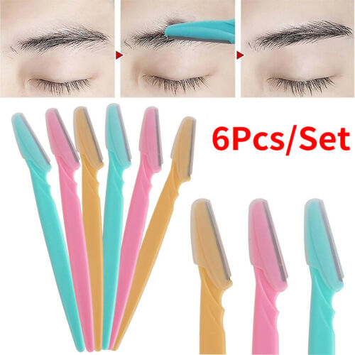 Picture of Tineke Eyebrow Face Razor 6 pcs Trimmer Shaper Shaver Blade Hair Remover Tool