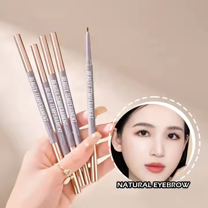 Picture of Double Headed Automatic Waterproof FIND FRIENDS Eyebrow Pencil With Brush