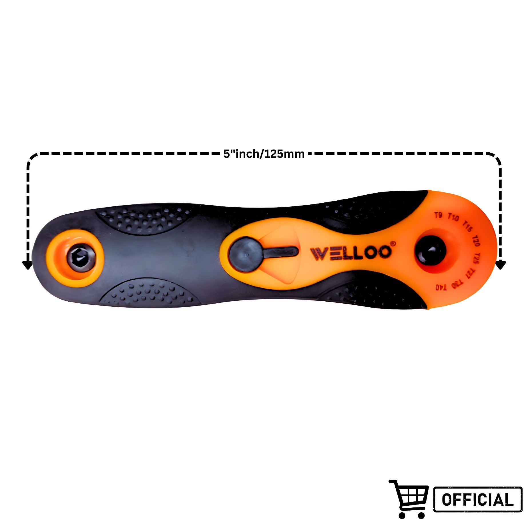 Picture of Welloo Folding Torx Hex Key Set 8Pcs for Multipurpose Usage