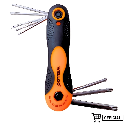 Picture of Welloo Folding Torx Hex Key Set 8Pcs for Multipurpose Usage