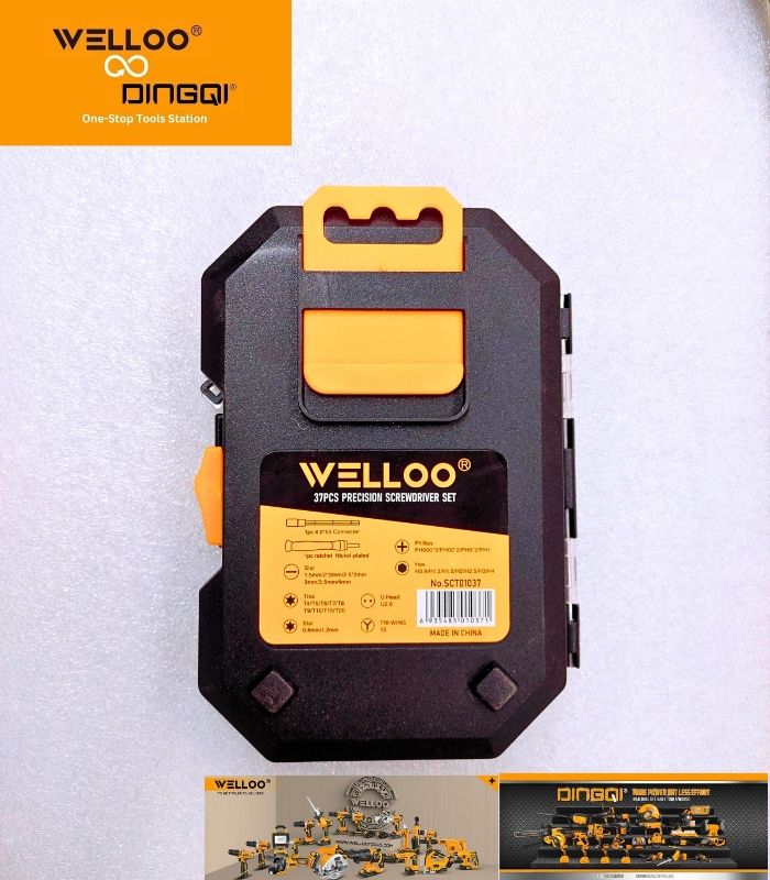 Picture of WELLOO 37Pcs Precision Screwdriver Set/Mobile Screwdriver Set For Multipurpose Usage