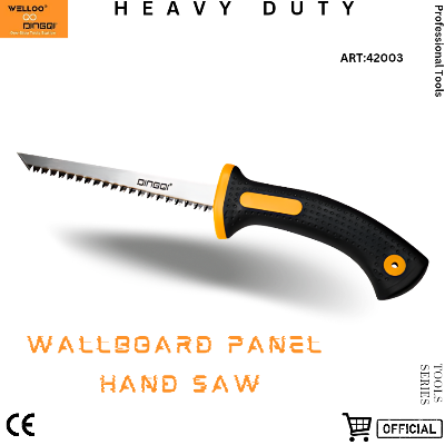 Picture of DINGQI High Quality 165mm Wallboard Saw for Making Cuts in Plasterboards with TPR PVC Handle