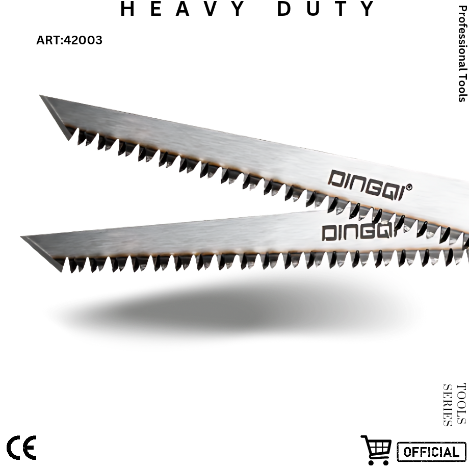 Picture of DINGQI High Quality 165mm Wallboard Saw for Making Cuts in Plasterboards with TPR PVC Handle