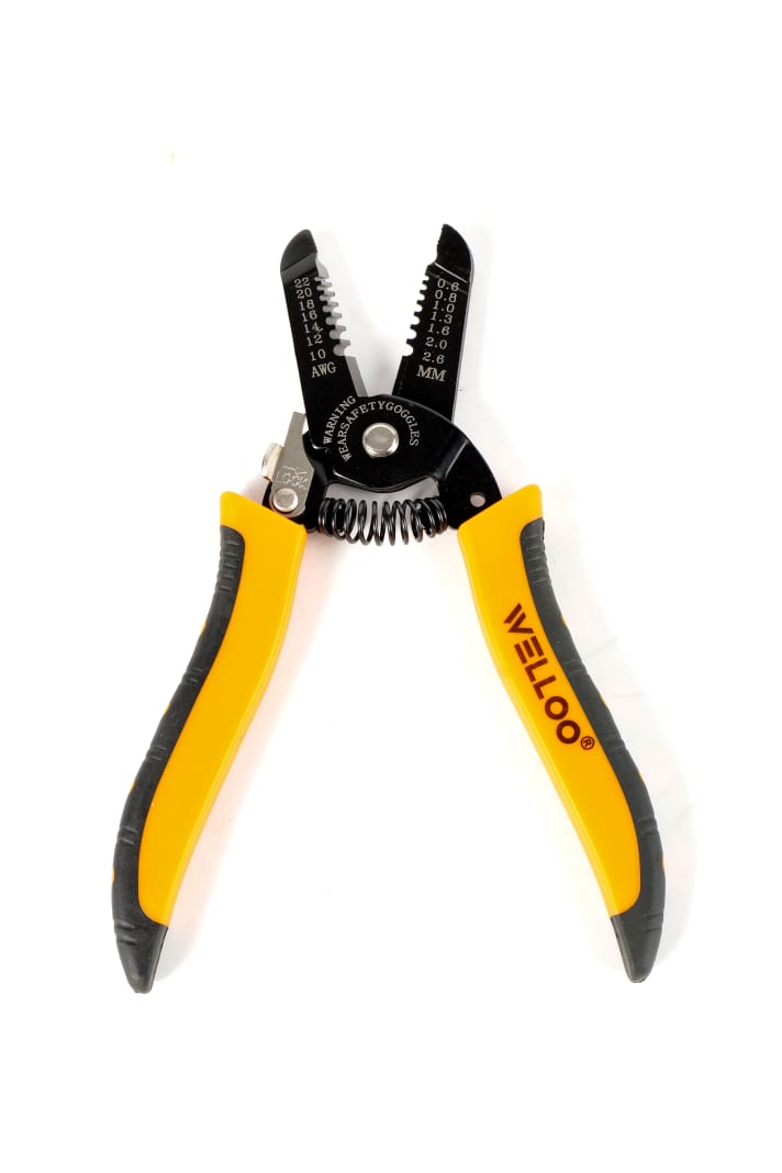 Picture of Wire Stripper Cutter 7” inch 180mm 7in1 Multi-Functional Hand Tool (Welloo WSP0701)