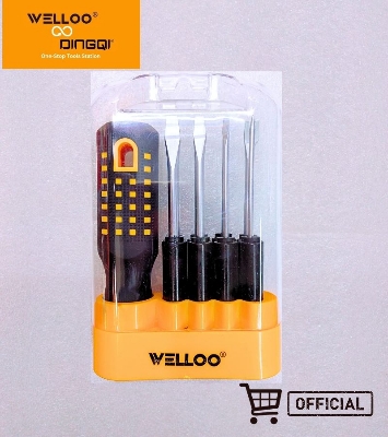 Picture of Welloo 9Pcs Screwdriver Set/WELLOO 8 in 1 Interchangeable Screwdriver Set w/ Case 9pcs Screwdriver set Model: SDRS009