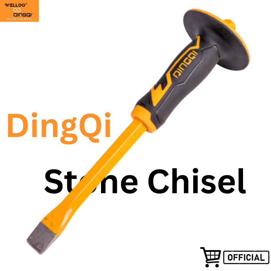 Picture of Dingqi Hand Tools Chisel Different Painting and Plastic Cold Stone with Safe Grip Multipurpose Chrome Steel