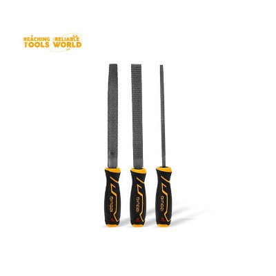 Picture of DingQi Professional 8'' Carbon Steel File Set Include Round Half Round Flat Steel File,Wholesale China Merchandise Stainless Steel Hand Steel File For Furniture Wood Working Tools