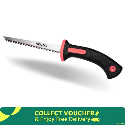 Picture of Vikaco high quality 165mm wallboard saw for making cuts in plasterboards with TPR PVC handle