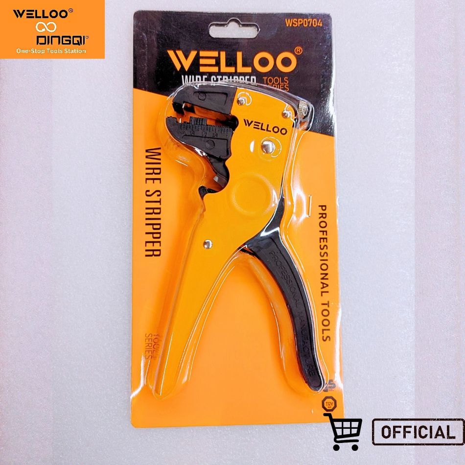 Picture of WELLOO Multifunctional Precise Wire Cutter Stripper With Cutting Edge (WSP0704)
