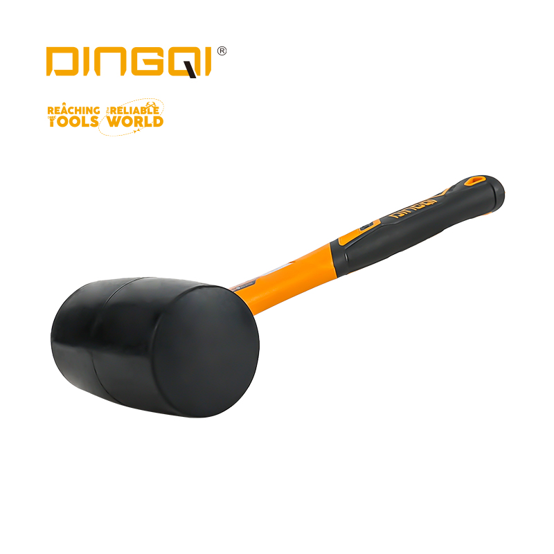 Picture of DingQi 8oz Professional Heavy Duty Mallet Rubber Hammer