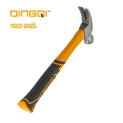 Picture of DingQi 8oz Professional Claw Hammer with Long Flbre Handle