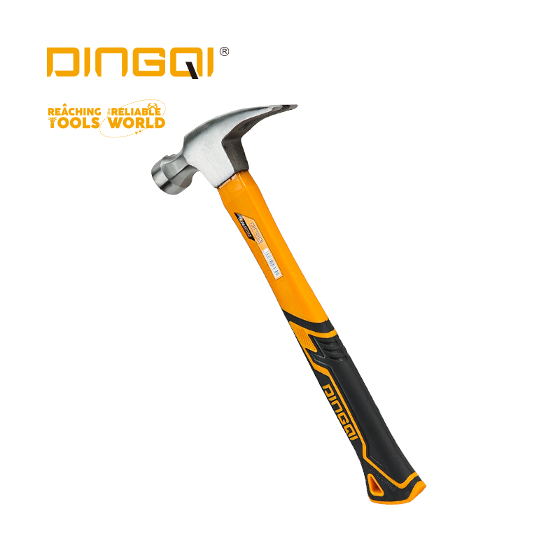 Picture of DingQi 8oz Professional Claw Hammer with Long Flbre Handle
