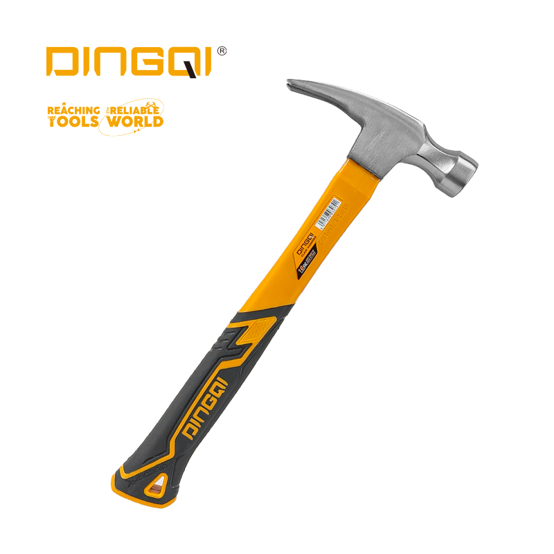 Picture of DingQi 8oz Professional Claw Hammer with Long Flbre Handle