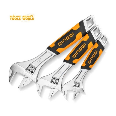 Picture of DingQi OEM High Quality Professional 12 Inch Function Adjustable Wrench Spanner Set