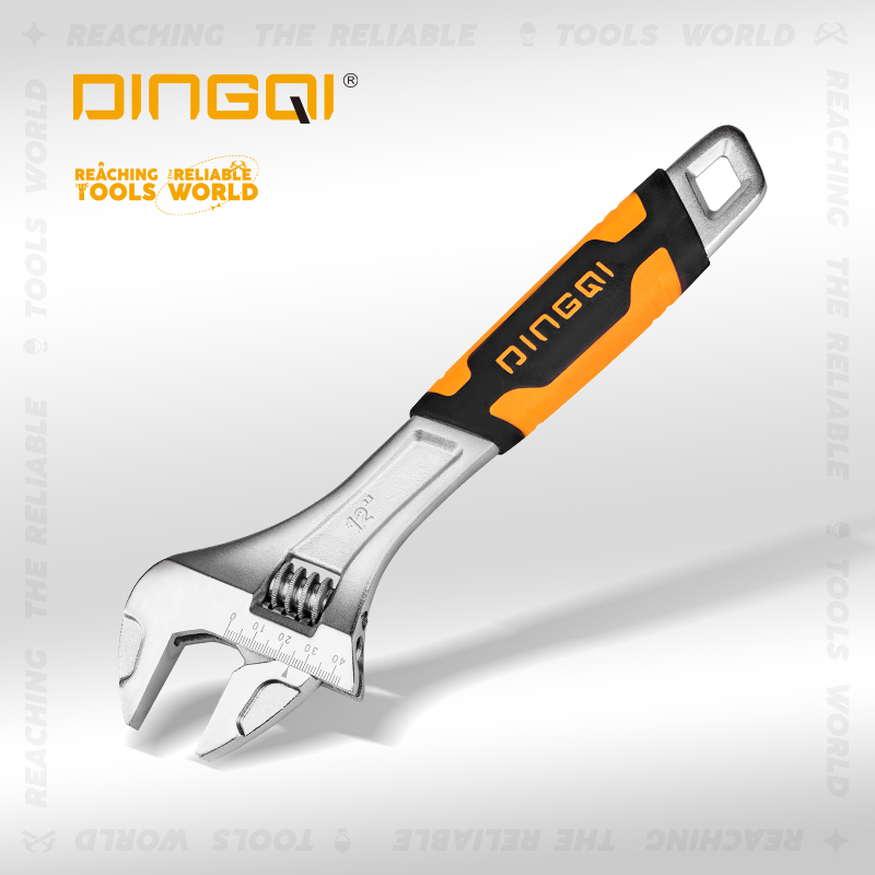Picture of DingQi Professional 10 Inch MultiPurpose Usage Adjustable Flat Wrench