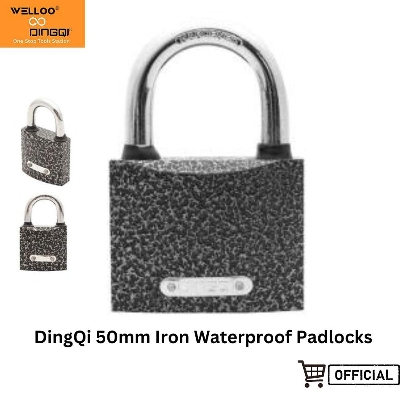Picture of DingQi 50mm Iron Waterproof Multipurpose Usage Padlock