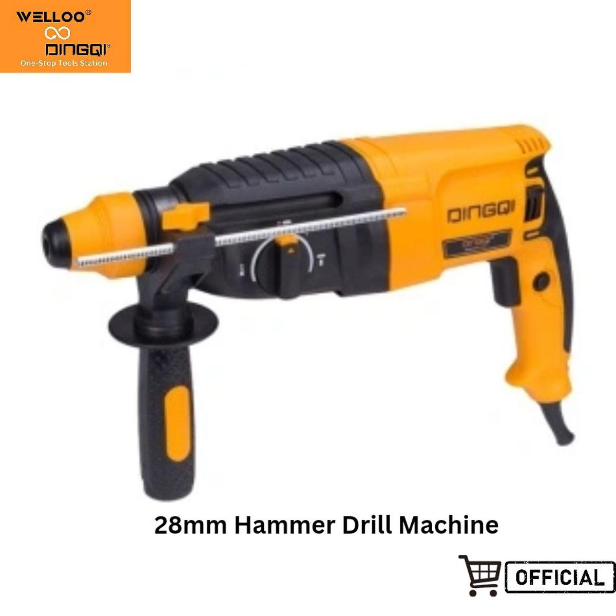 Picture of Highly Vital - DingQi 800W Power Tools Electric Demolition Hammer Drill Machine - Tools, DIY & Outdoor - Modern and Trendy