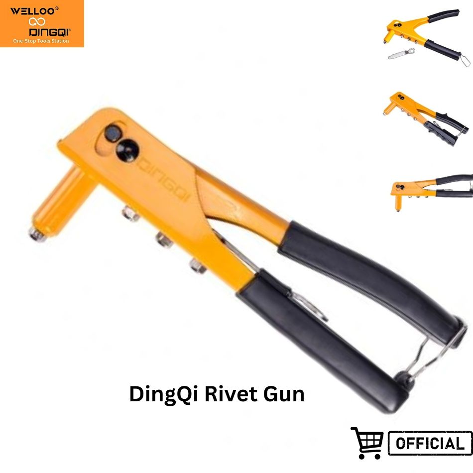 Picture of Highly Vital - Superb Quality - DingQi Heavy Duty Aluminium Alloy Hand Rivet Gun - Tools, DIY & Outdoor - Express Yourelf
