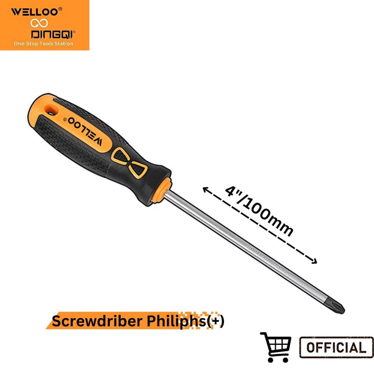 Picture of WELLOO Phillips Screwdriver (PH2 x 100mm) Industrial