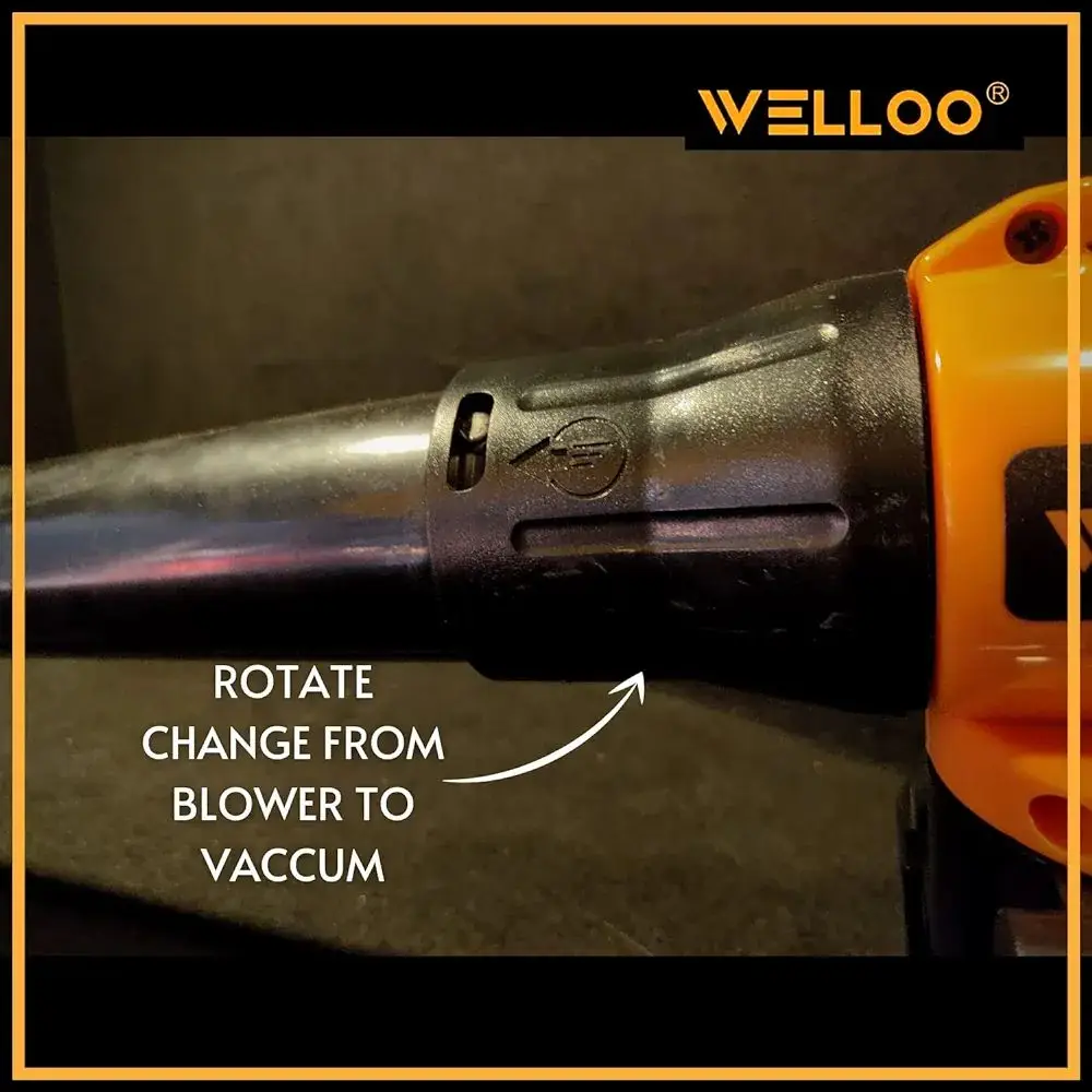 Picture of WELLOO 650Watt Electric Dust Air Blower With Vacuum System
