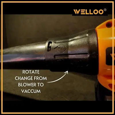 Picture of WELLOO 650Watt Electric Dust Air Blower With Vacuum System