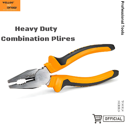 Picture of DingQi 8" high quality universal combination pliers with rubber handle
