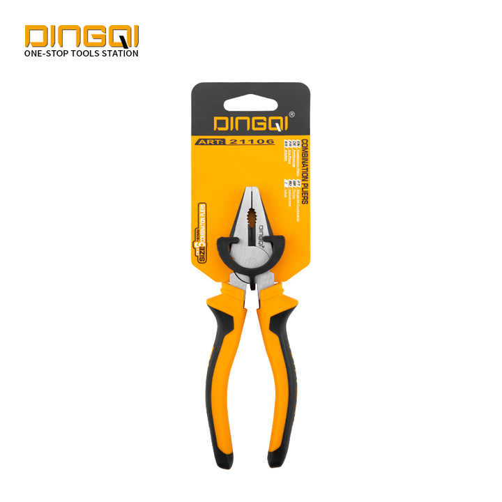 Picture of DingQi 8" high quality universal combination pliers with rubber handle