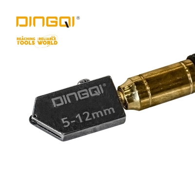 Picture of TRI-T Glass Cutter Pen with Automatic oiling Mechanism efficient Glass Cutting Tool Length 178 mm with Metal Body efficient Glass Cutting Tool