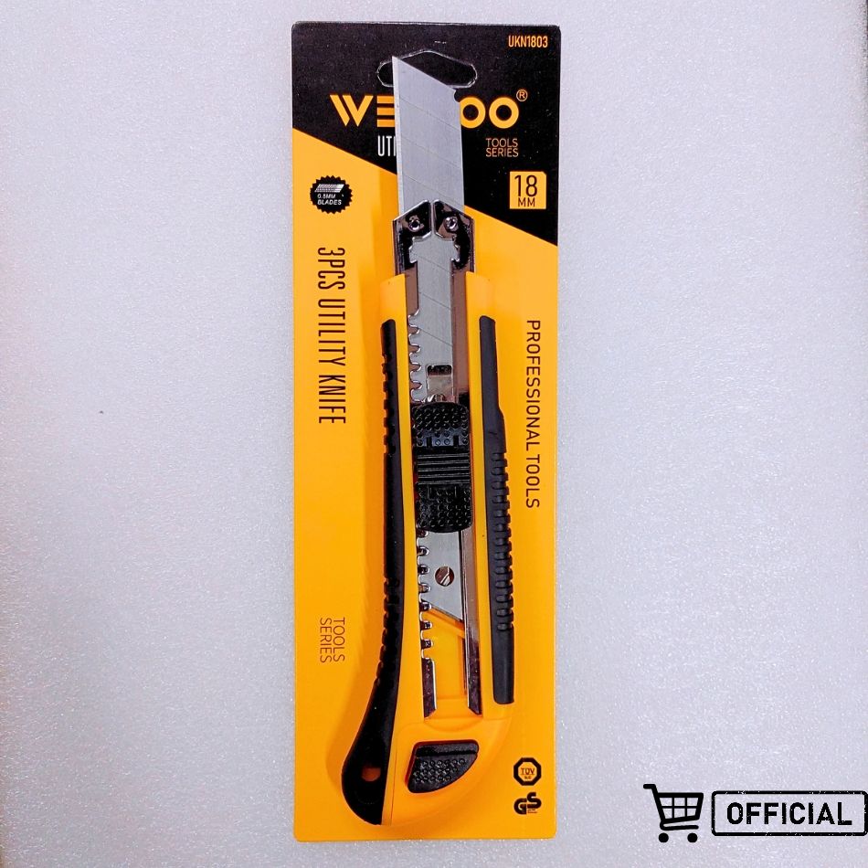 Picture of WELLOO 18mm Steel Snap-Off Knife, Utility Knife For MultiPurpose Usage
