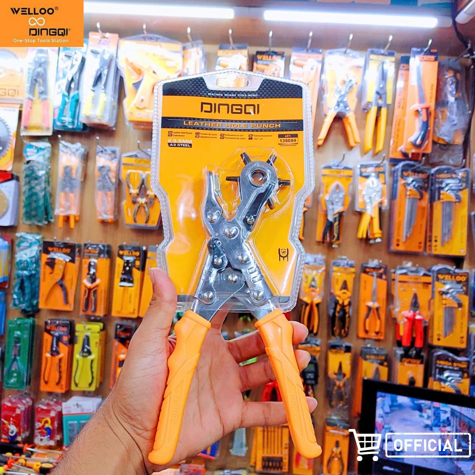 Picture of DingQi Leather Hole Punch Machine - Stationery & Craft - Fun To Have - Modern and Trendy