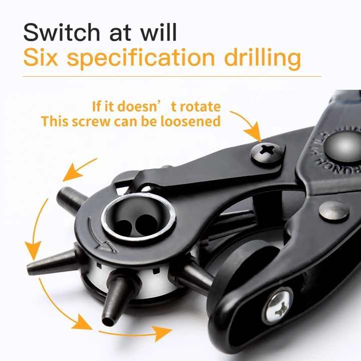 Picture of DingQi Leather Hole Punch Machine - Stationery & Craft - Fun To Have - Modern and Trendy