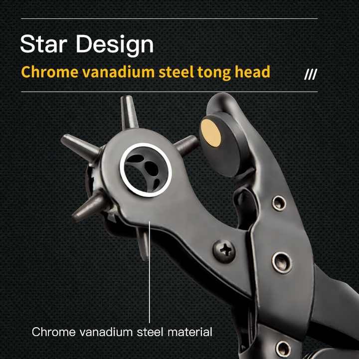 Picture of DingQi Leather Hole Punch Machine - Stationery & Craft - Fun To Have - Modern and Trendy