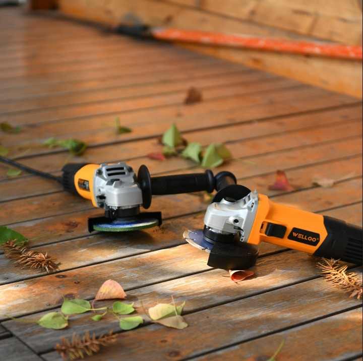 Picture of WELLOO 100mm 760W Angle Grinder for Cutting Grinding Polishing AGD63100 - Tools, DIY & Outdoor - Modern and Trendy