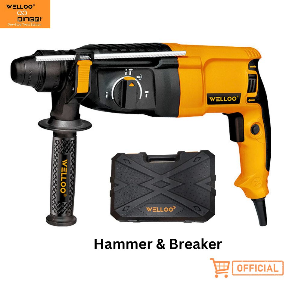 Picture of WELLOO 26MM Rotary Hammer Drill Machine For MultiPurpose Usage