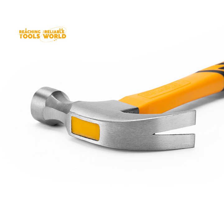 Picture of DINGQI 16OZ Standard Handle Carbon Steel Forged Parts Claw Hammer 16oz With Steel Tube Handle