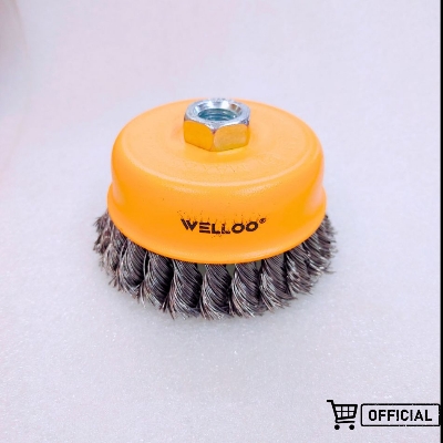 Picture of Newfangled - Urban Vibes - WELLOO 3Inch Wire Cup Brushes Twisted - Tools, DIY & Outdoor - Unrivaled in Genre - Modern and Trendy