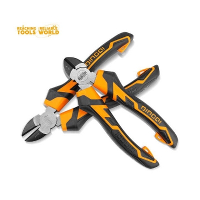 Picture of DingQi High Quality 6 Inch CRV Diagonal Cutting Pliers for Multipurpose Usage