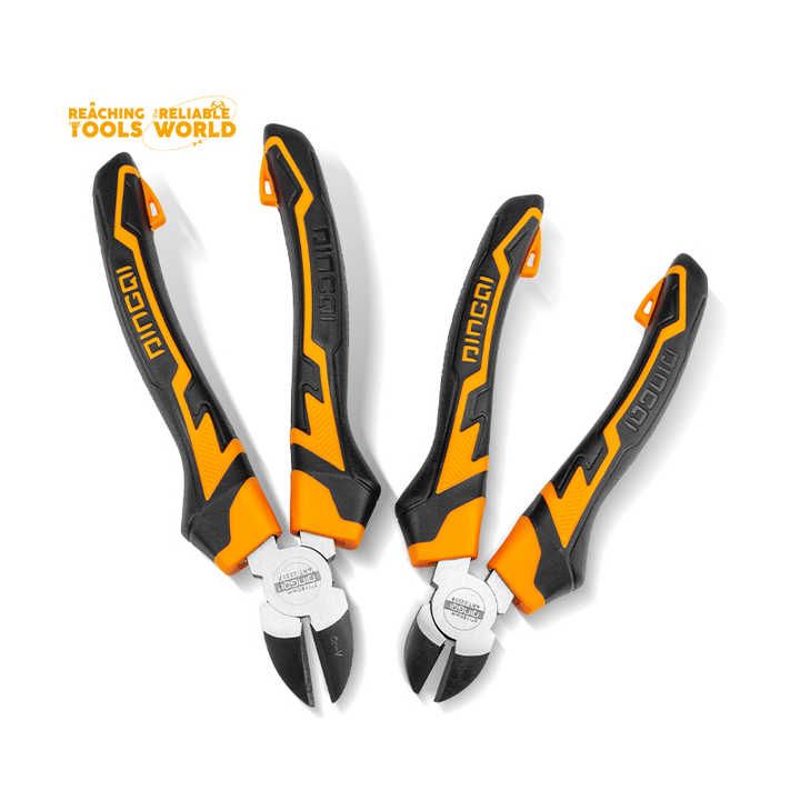 Picture of DingQi High Quality 6 Inch CRV Diagonal Cutting Pliers for Multipurpose Usage