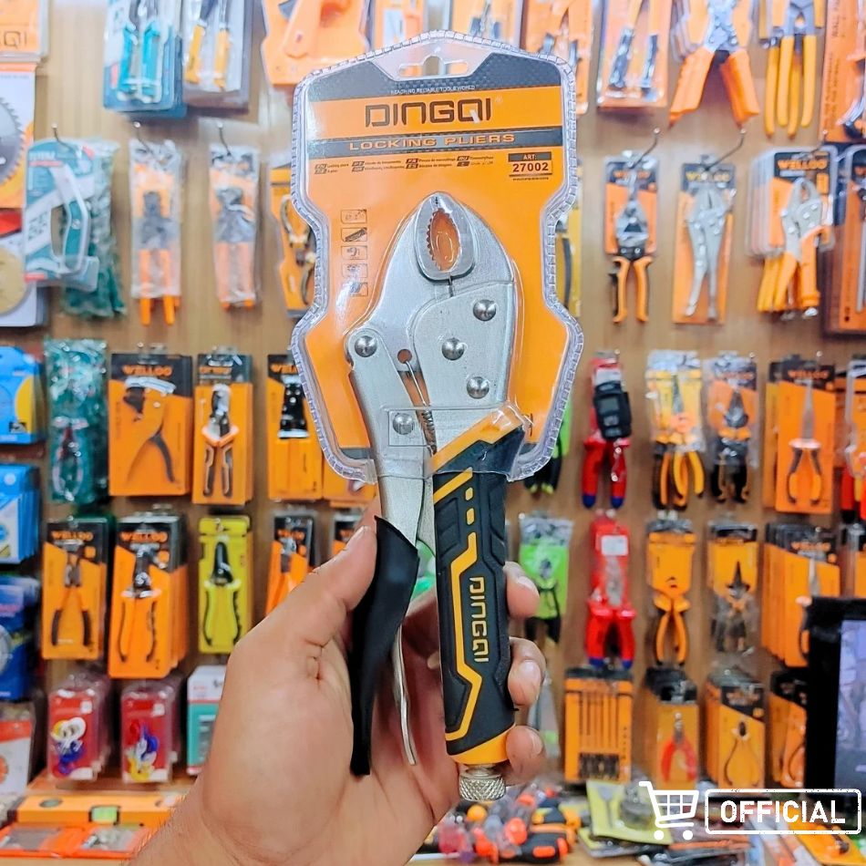 Picture of DingQi 10 Inch High Quality Snap Ring Pliers Locking Pliers Grip Pliers for Multipurpose Usage