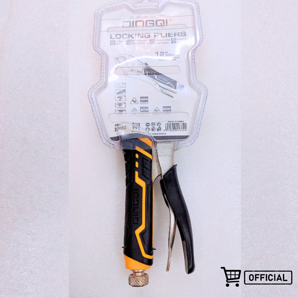 Picture of DingQi 10 Inch High Quality Snap Ring Pliers Locking Pliers Grip Pliers for Multipurpose Usage